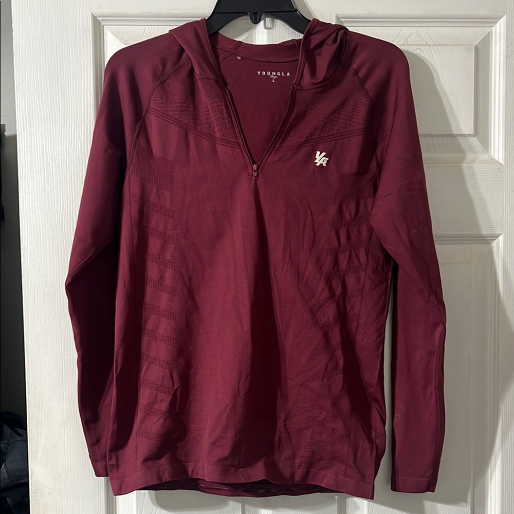 YoungLA Maroon Men's Shirt